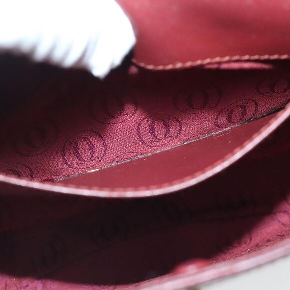 Cartier Must De Cartier Burgundy Leather Shoulder Bag (Pre-Owned) - Picture 11 of 16